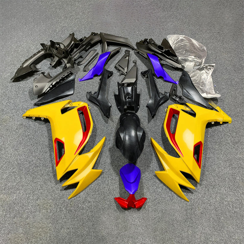For KAWASAKI Ninja 650 ER-6F 2020-2026 Yellow Black Aftermarket ABS Fairing Kit Full Bodywork | NiceFairings - main product image