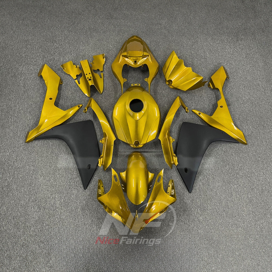 Full Replacement ABS Plastics Kit Compatible with YAMAHA YZF-R1 RN19 2007-2008 - Yellow | NiceFairings - main product image