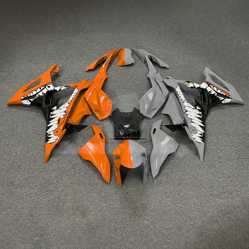For BMW S1000RR 2019-2022 Gloss Black Sportbike Fairings, Custom ABS Bodywork And Replacement Plastics | NiceFairings - main product image