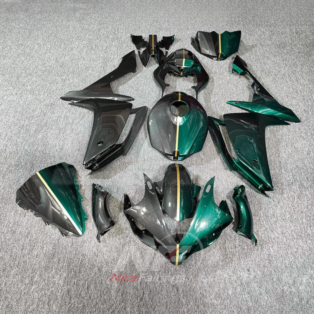 Full Body ABS Cowling Kit Fits YAMAHA YZF-R1 RN19 2007-2008 - Emerald Accents | NiceFairings - main product image
