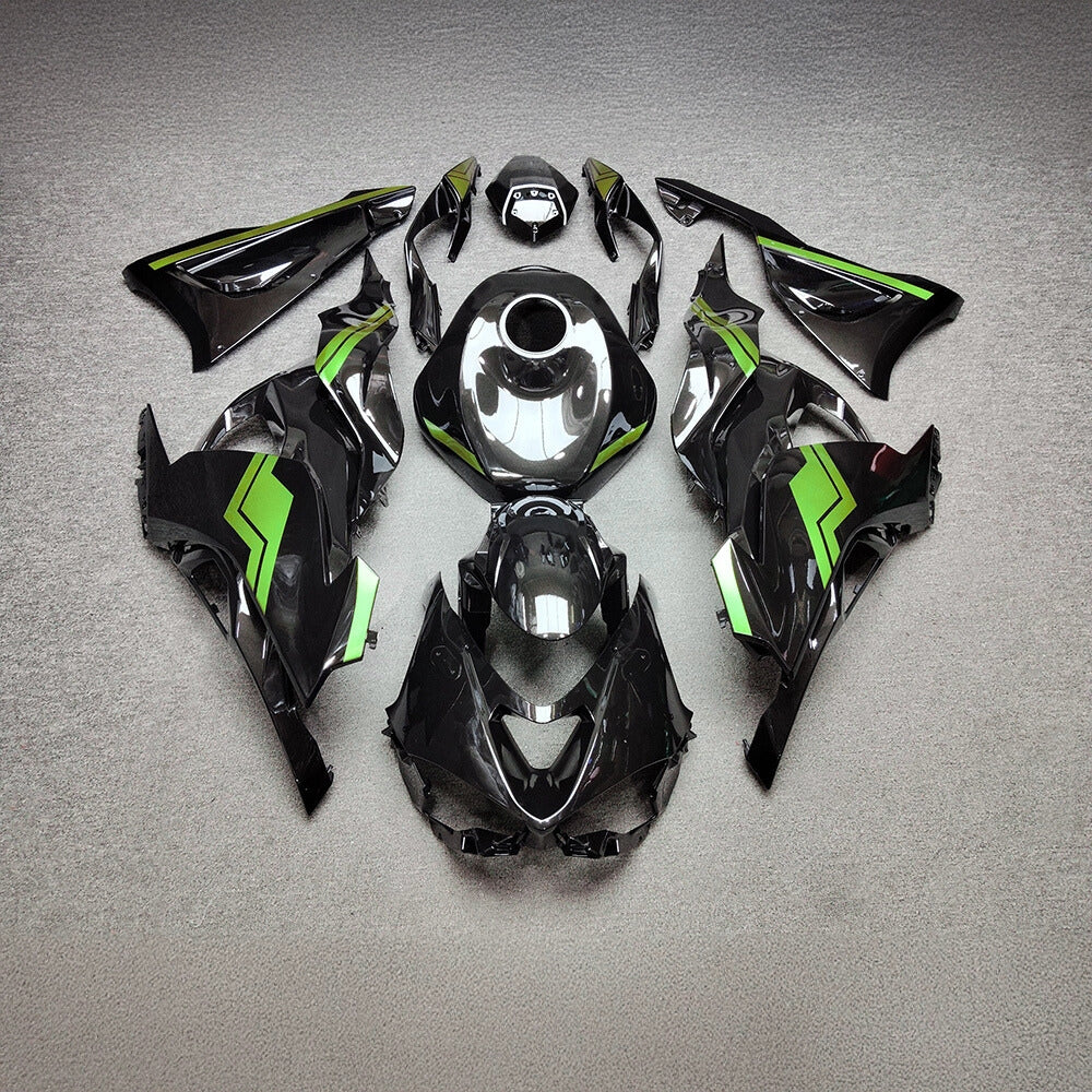 For Kawasaki ZX6R 636 2024-2025 ABS Fairing Kit Red Black Tank Cover | NiceFairings - main product image