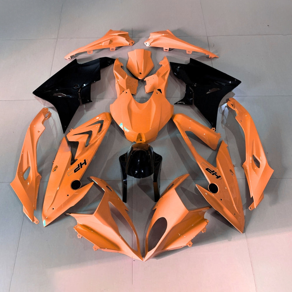 For BMW S1000RR 2017-2018 Carbon Look Standard No Tank Cover Full Fairing Kit, Painted ABS Motorcycle Plastics | NiceFairings - main product image