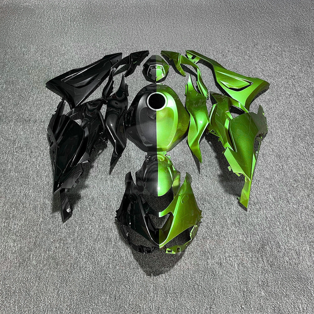 For Kawasaki ZX6R 636 2024-2025 Painted Motorcycle Bodywork Orange Black Tank Cover | NiceFairings - main product image