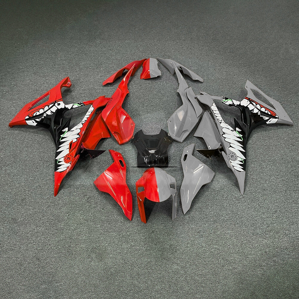 For BMW S1000RR 2019-2022 Orange Black Custom Fairings, ABS Replacement Plastics Full Body Kit | NiceFairings - main product image