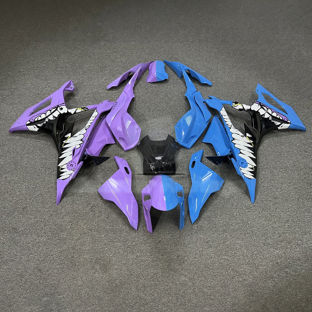 For BMW S1000RR 2019-2022 Tri Color Tank Cover ABS Fairing Kit, Custom Painted Motorcycle Bodywork | NiceFairings - main product image