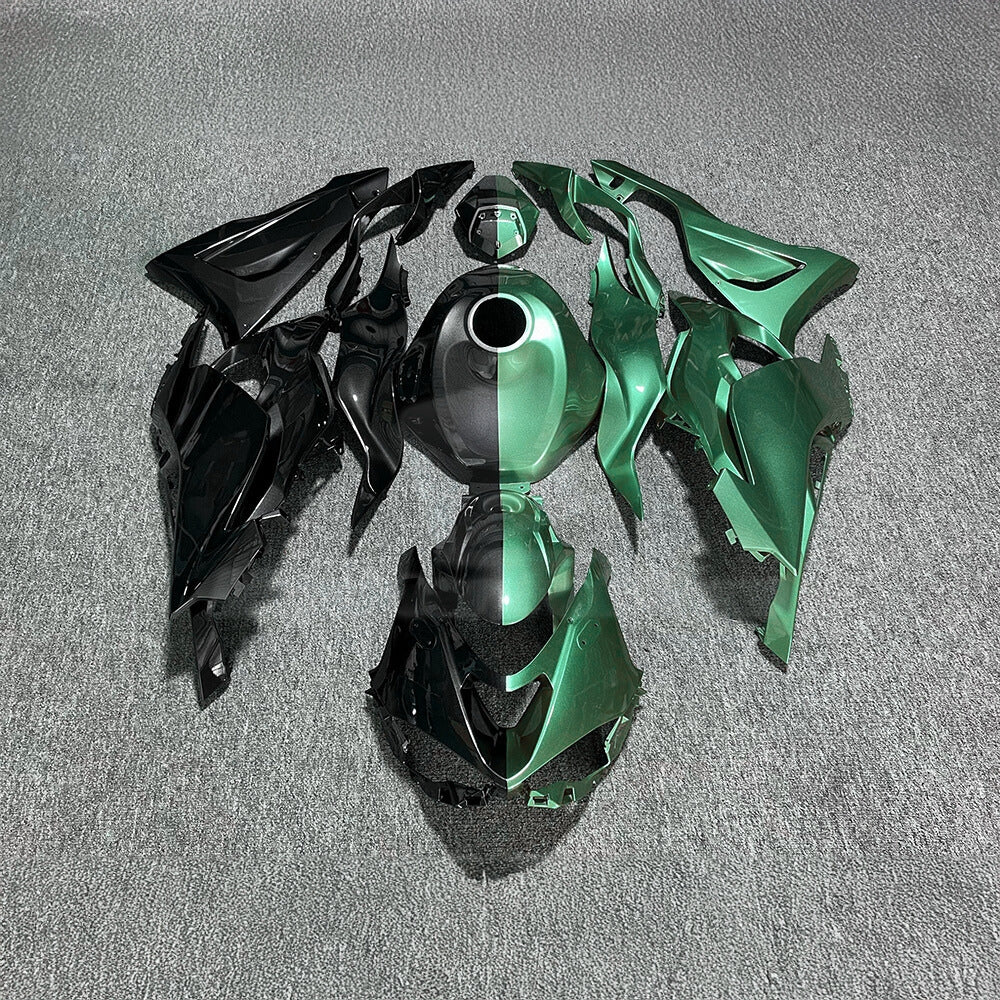 For Kawasaki ZX-6R 636 2024-2025 Replacement Fairing Set Lime Green Tank Cover | NiceFairings - main product image