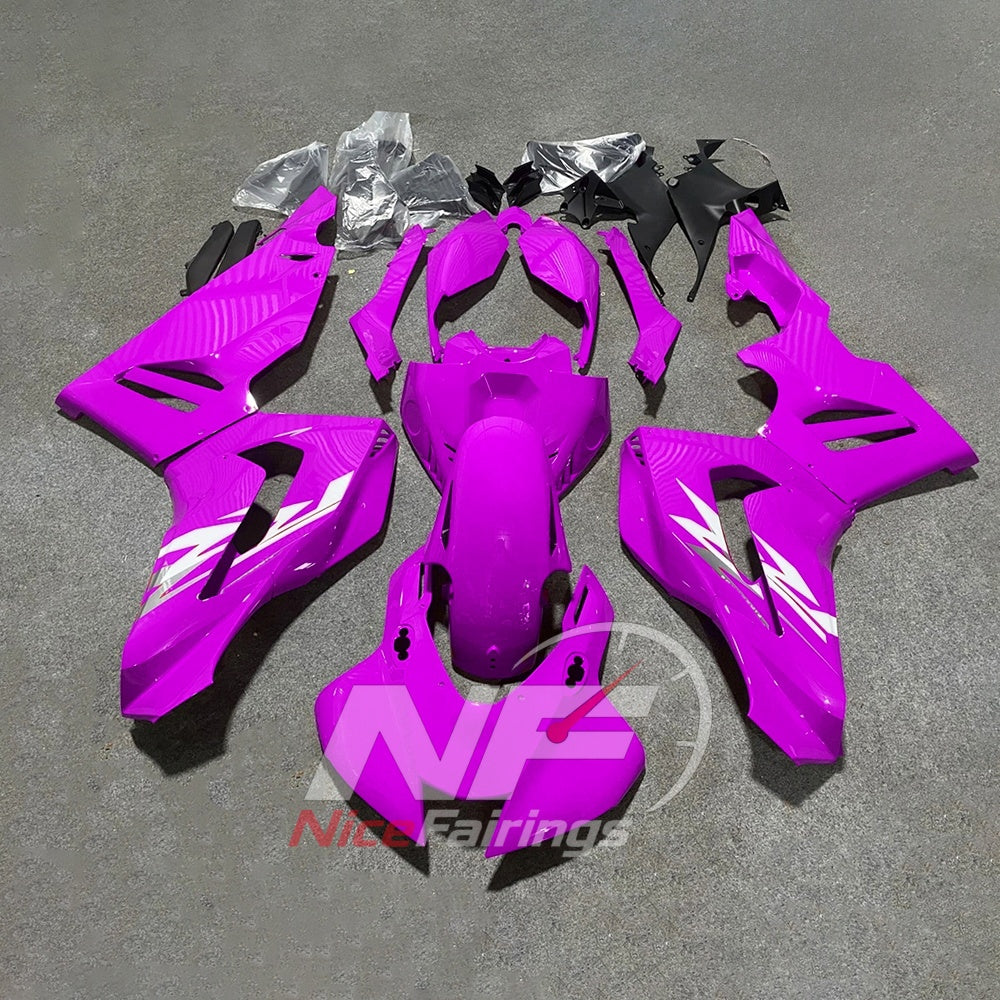 For Honda CBR1000RR-R 2020-2023 Fireblade Orange Black Custom Fairings with ABS Sportbike Plastics | NiceFairings - paint design NO.8 option image