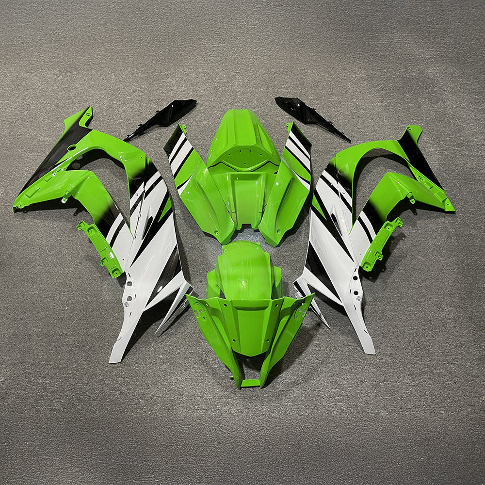 KAWASAKI Ninja ZX10R 2011-2015 Injection Molded Fairings Set | NiceFairings - paint design NO.1 option image
