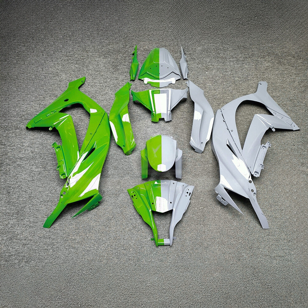 Ninja ZX10R 2011-2015 Custom Painted Replacement Plastics | NiceFairings - paint design NO.1 option image