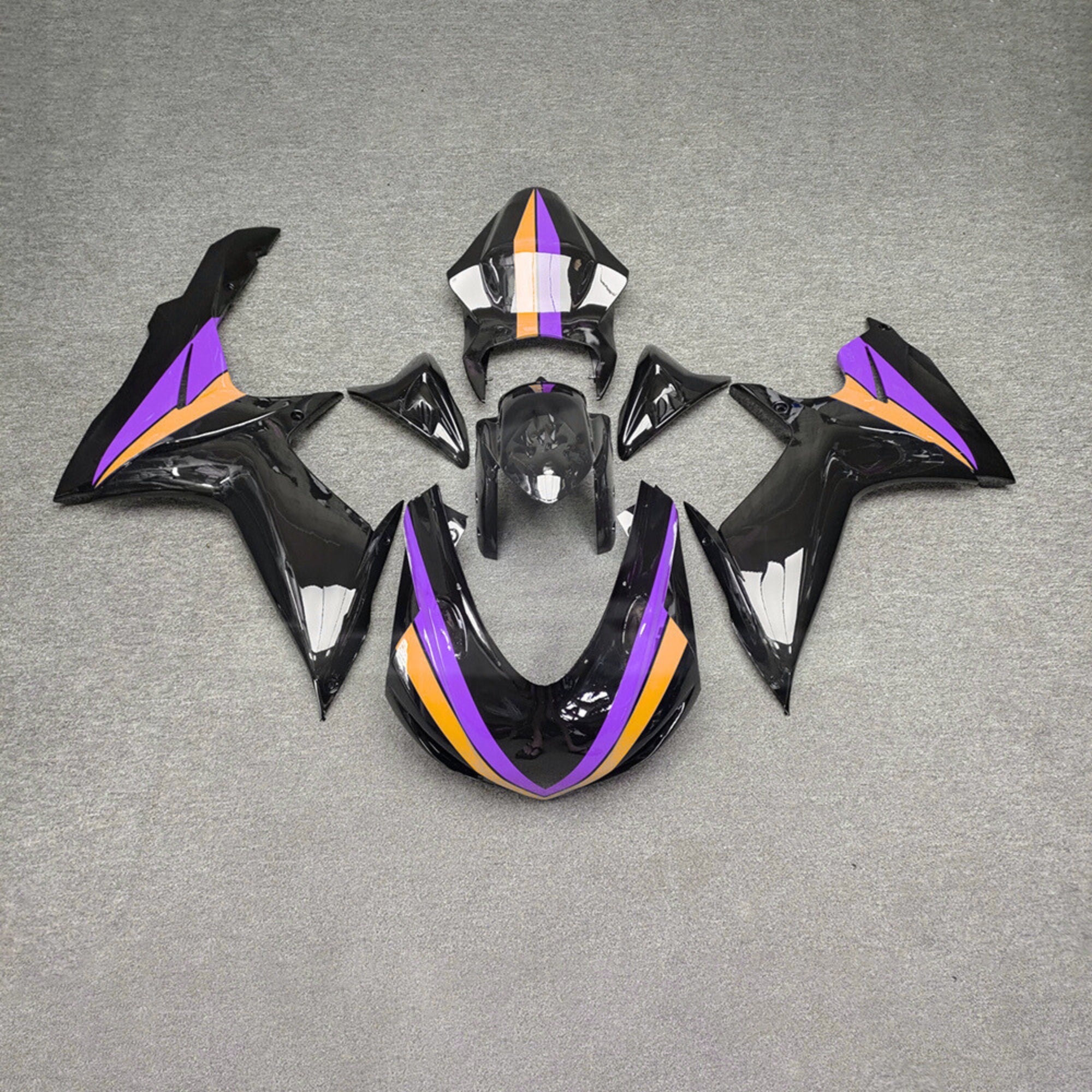 For Suzuki GSXR600 GSXR750 K11 2011-2016 ABS Body Kit White Black Street Track Fairings | NiceFairings - main product image