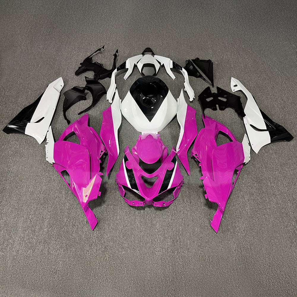 For Kawasaki ZX6R 636 2024-2025 ABS Fairing Kit Red Black Tank Cover | NiceFairings - paint design NO.3 option image