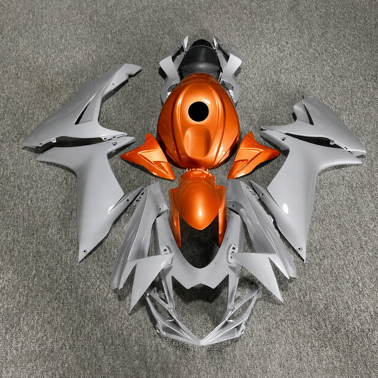 For Suzuki GSX-R600 GSX-R750 K11 2011-2026 Sportbike Fairing Set Red Custom Painted Plastics | NiceFairings - paint design NO.4 option image