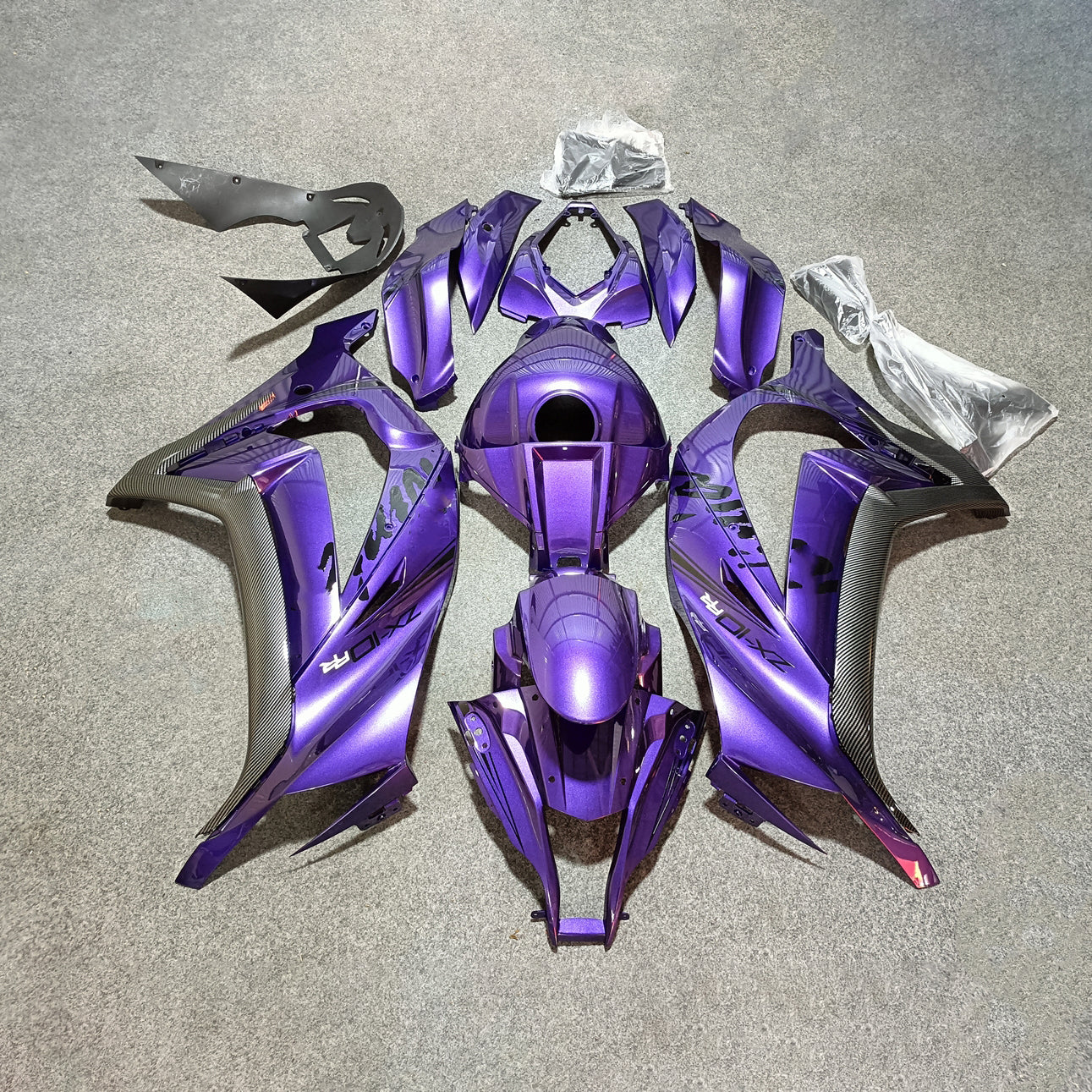 For KAWASAKI Ninja ZX10R 2011-2015 Replacement Fairing Kit | NiceFairings - paint design NO.4 option image