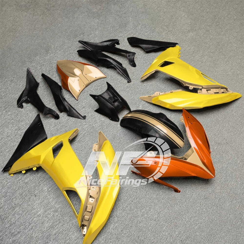 Ninja 650 ER-6F 2017-2019 Custom Painted Fairings Style 10 | NiceFairings - paint design NO.4 option image