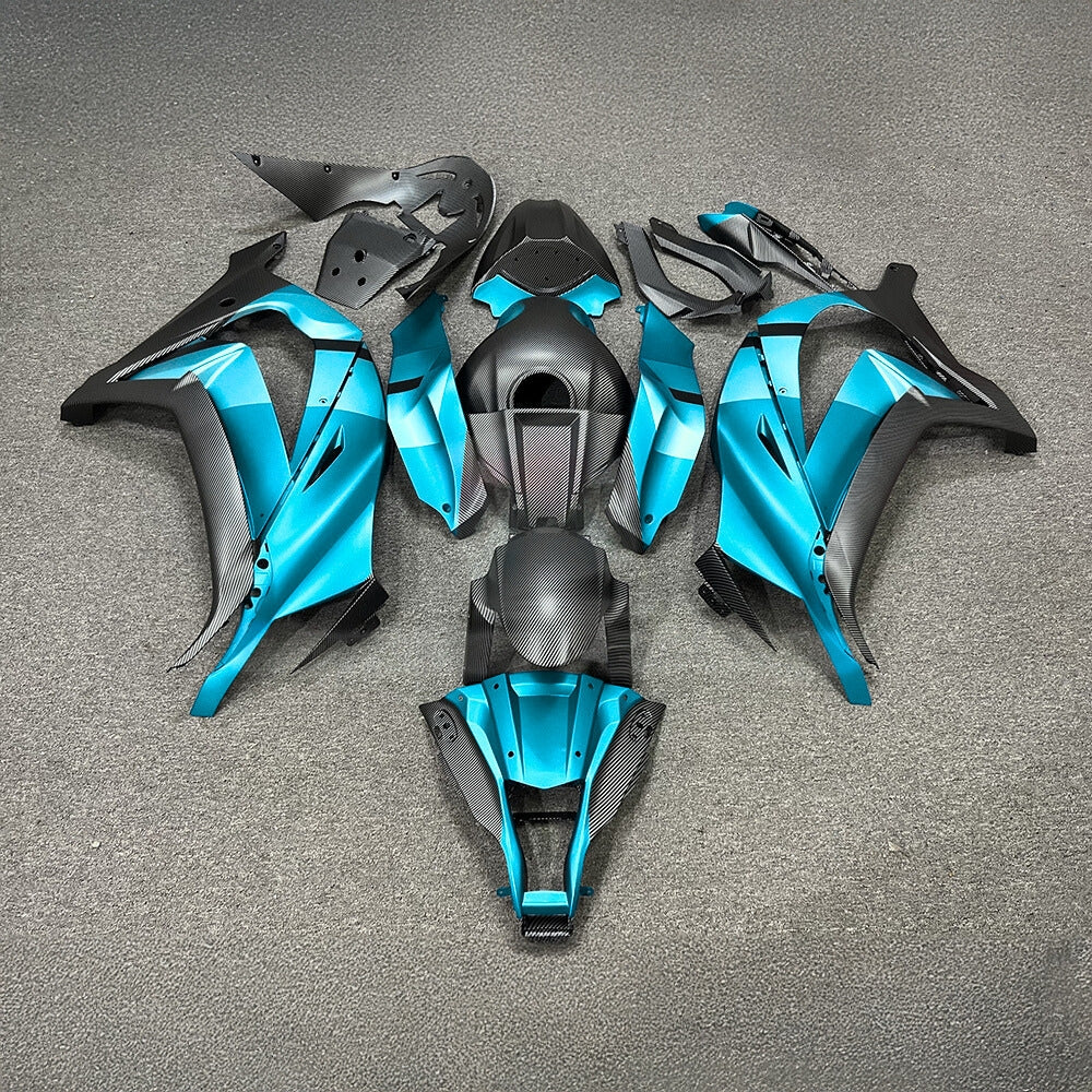 KAWASAKI Ninja ZX10R 2011-2015 Injection Molded Fairings Set | NiceFairings - paint design NO.4 option image