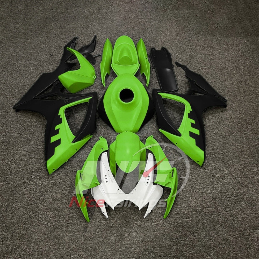 For Suzuki GSX-R600 GSX-R750 K6 2006-2007 Custom Fairings Gray ABS Sportbike Plastics | NiceFairings - paint design NO.5 option image