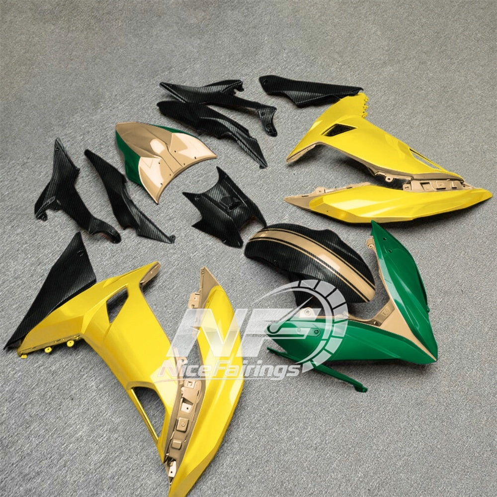 ER-6F Ninja 650 2017-2019 Replacement Fairing Set Style 12 | NiceFairings - paint design NO.5 option image