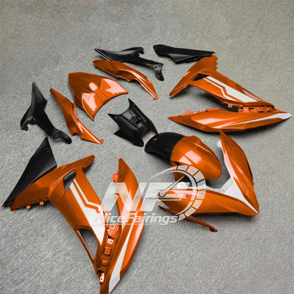 Ninja 650 2017-2019 ABS Motorcycle Plastics Style 38 | NiceFairings - paint design NO.5 option image