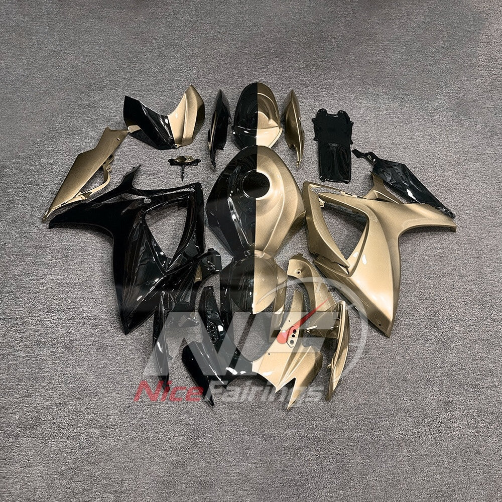 For Suzuki GSX-R600 GSX-R750 K6 2006-2007 Custom Fairings Gray ABS Sportbike Plastics | NiceFairings - main product image