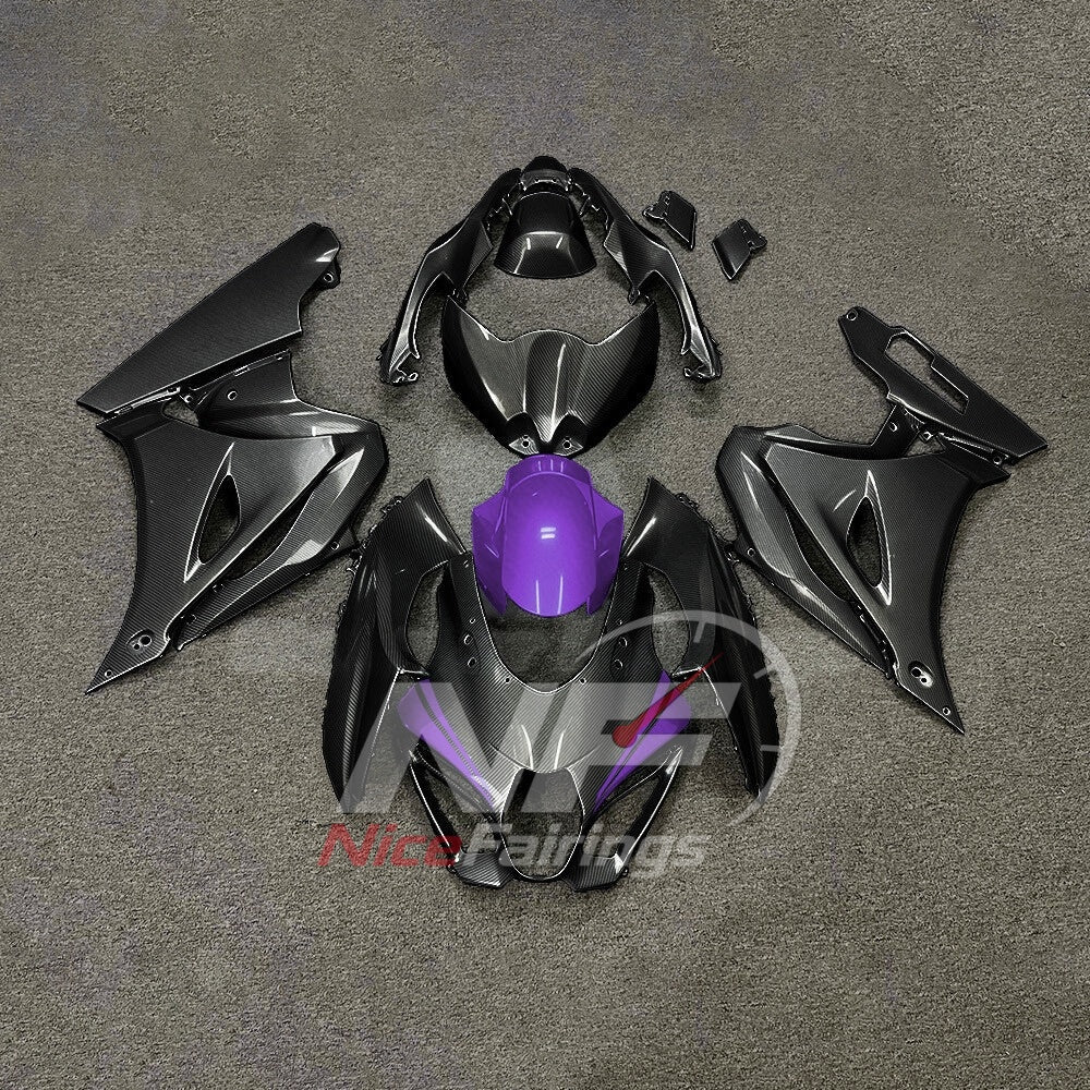 For Suzuki GSXR1000 K17 2017 2018-2026 Motorcycle Fairing Kit Orange Black Body Panels | NiceFairings - paint design NO.2 option image