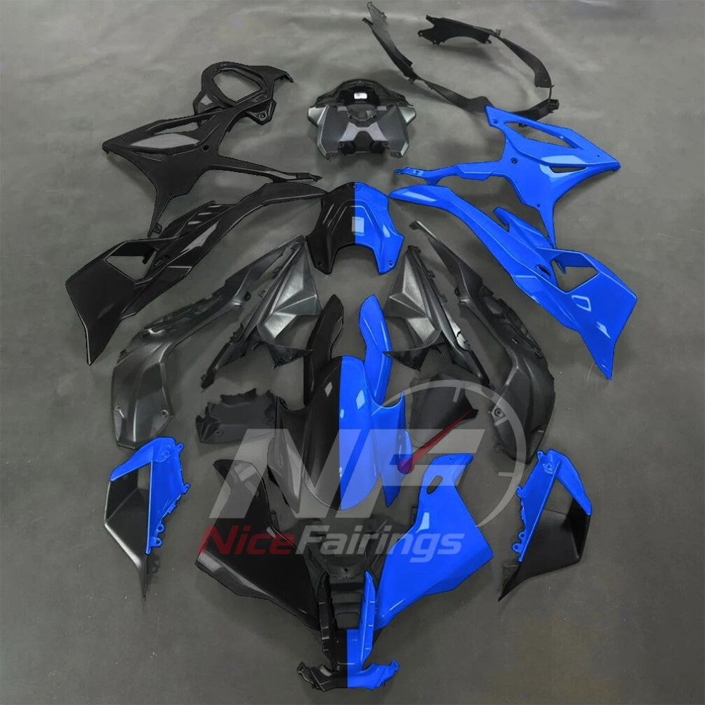 For BMW S1000RR 2025-2026 Red Black ABS Fairing Kit with Painted Bodywork and Replacement Panels | NiceFairings - paint design NO.6 option image
