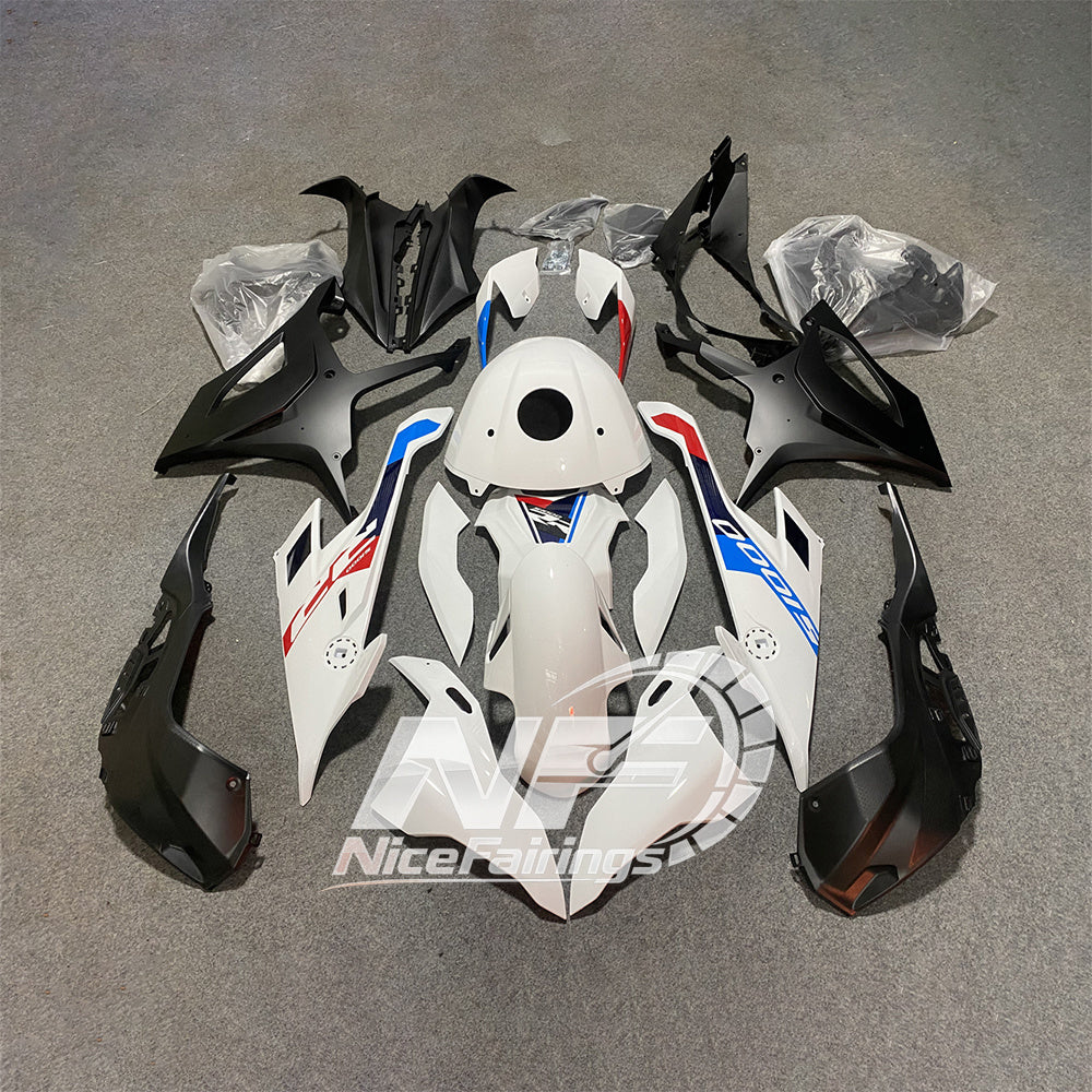For BMW S1000RR 2019-2022 Red Black Custom Fairings, ABS Replacement Plastics Full Body Kit | NiceFairings - paint design NO.7 option image