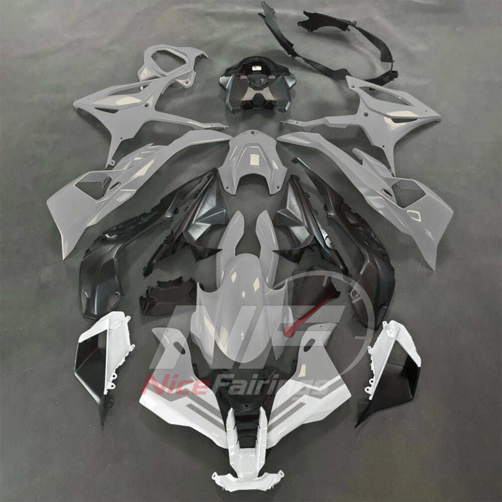 For BMW S1000RR 2025-2026 Blue Black ABS Fairing Kit with Painted Bodywork and Replacement Panels | NiceFairings - paint design NO.2 option image