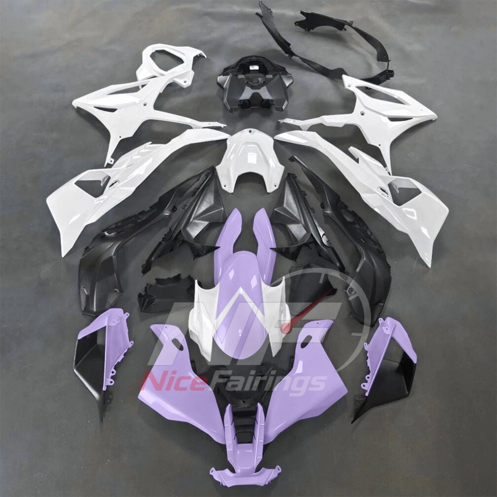 For BMW S1000RR 2025-2026 Yellow Black ABS Fairing Kit with Painted Bodywork and Replacement Panels | NiceFairings - paint design NO.7 option image