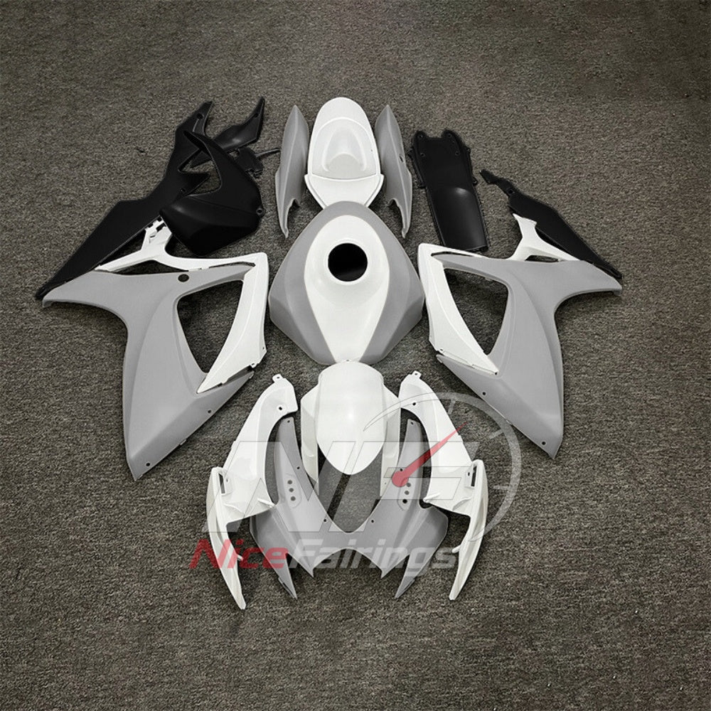 For Suzuki GSXR600 GSXR750 K6 2006-2007 ABS Body Kit Teal Gray Street Track Fairings | NiceFairings - paint design NO.7 option image