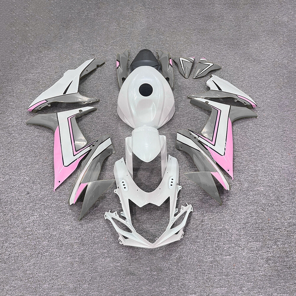 For Suzuki GSXR600 GSXR750 K11 2011-2026 Painted ABS Fairings Blue Complete Bodywork | NiceFairings - paint design NO.3 option image