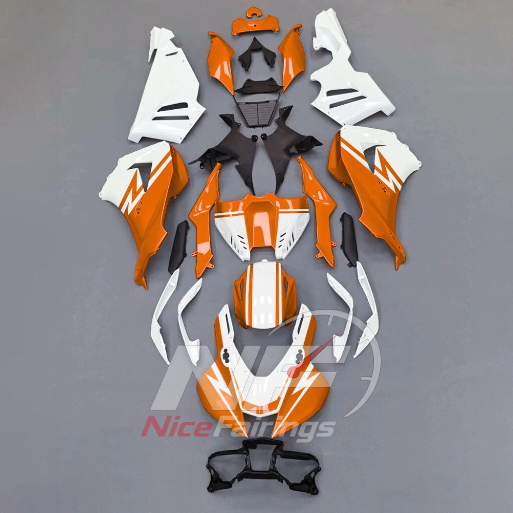 For Honda CBR1000RR-R SP 2024-2026 Blue Black Sportbike Fairing Set with Custom Painted Plastics | NiceFairings - paint design NO.7 option image