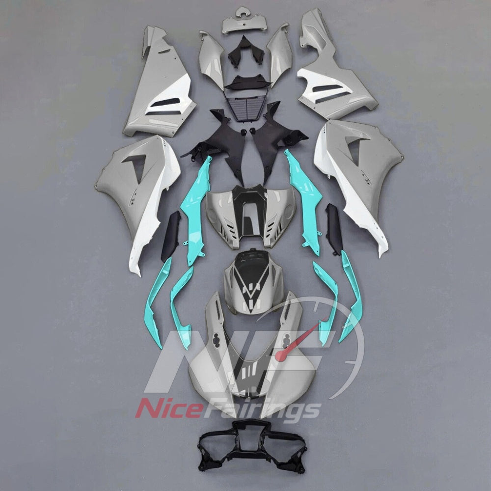 For Honda CBR1000RR-R SP 2024-2026 Purple Black Sportbike Fairing Set with Custom Painted Plastics | NiceFairings - paint design NO.4 option image