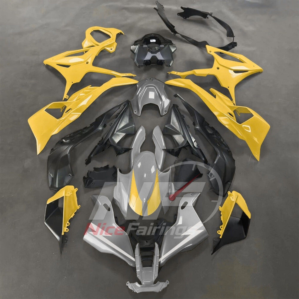 For BMW S1000RR 2025-2026 Red Black Painted ABS Fairings with Complete Replacement Bodywork | NiceFairings - paint design NO.2 option image