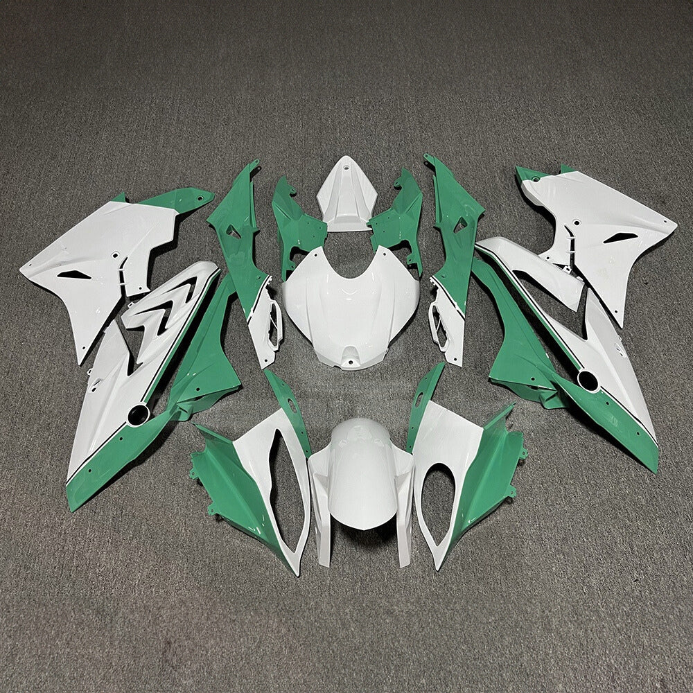 For BMW S1000RR 2017-2018 Track Edition Standard No Tank Cover ABS Fairing Kit, Custom Painted Motorcycle Bodywork | NiceFairings - paint design NO.8 option image