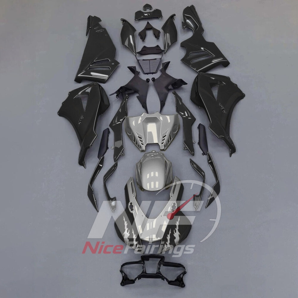 For Honda CBR1000RR-R SP 2024-2026 Red Black ABS Fairing Kit with Painted Bodywork and Replacement Panels | NiceFairings - paint design NO.7 option image