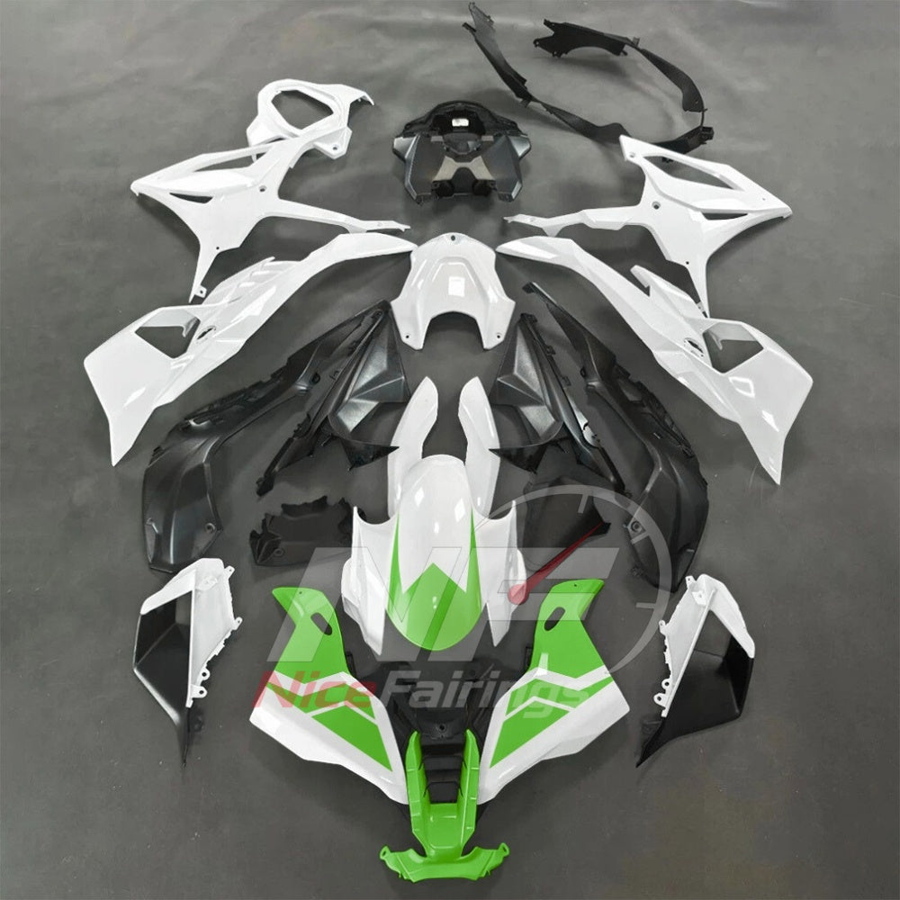 For BMW S1000RR 2025-2026 Blue Black Sportbike Fairing Set with Custom Painted Plastics | NiceFairings - paint design NO.7 option image