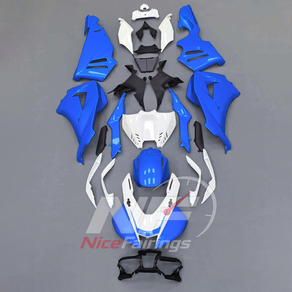 For Honda CBR1000RR-R 2024-2026 Blue Black Custom Fairings with ABS Sportbike Plastics and Full Body Kit | NiceFairings - paint design NO.7 option image