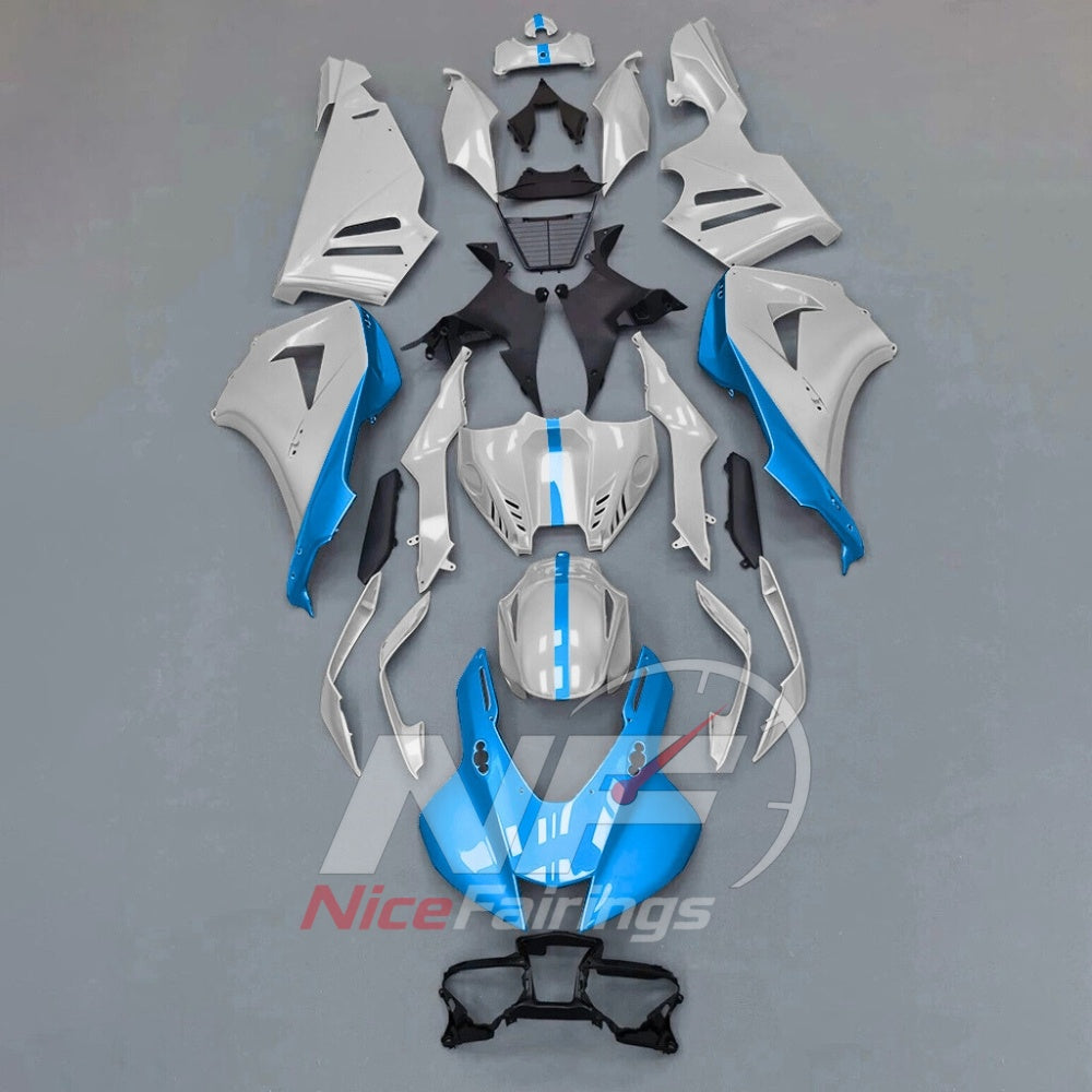 For Honda CBR1000RR-R 2024-2026 Blue Black Painted ABS Fairings with Complete Replacement Bodywork | NiceFairings - paint design NO.5 option image