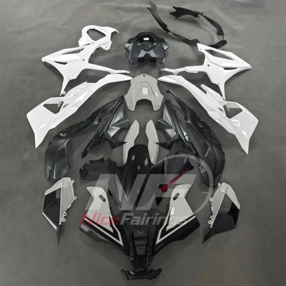 For BMW S1000RR 2025-2026 Green Black Motorcycle Fairing Kit with Aftermarket Body Panels | NiceFairings - paint design NO.8 option image