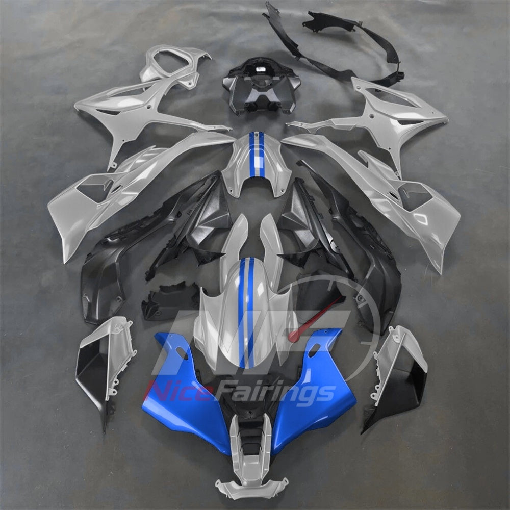 For BMW S1000RR 2025-2026 Red Black Painted ABS Fairings with Complete Replacement Bodywork | NiceFairings - paint design NO.8 option image