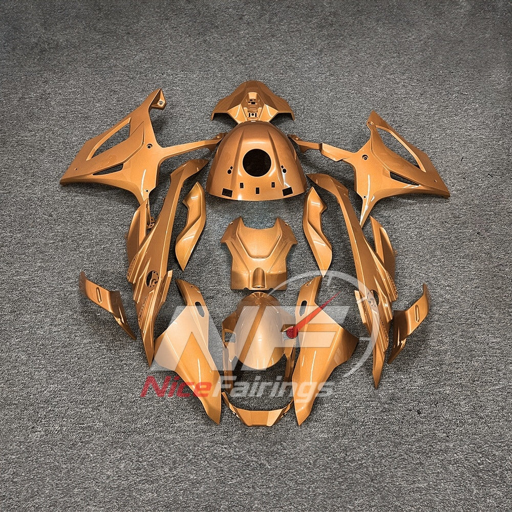 For BMW S1000RR 2023-2024 Orange Black ABS Fairing Kit with Painted Bodywork and Replacement Panels | NiceFairings - main product image