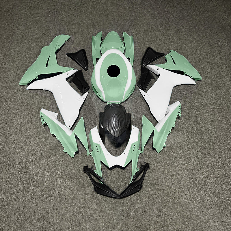 For Suzuki GSX-R600 GSX-R750 K11 2011-2026 Custom Fairings Blue ABS Sportbike Plastics | NiceFairings - paint design NO.4 option image