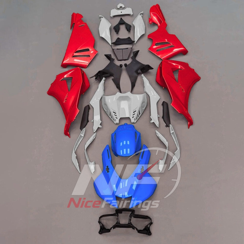 For Honda CBR1000RR-R SP 2024-2026 Red Black Sportbike Fairing Set with Custom Painted Plastics | NiceFairings - paint design NO.5 option image