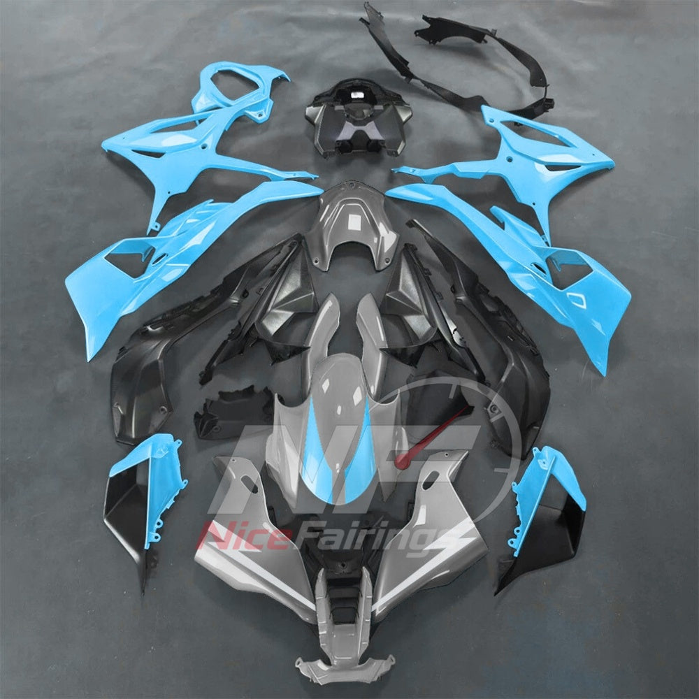 For BMW S1000RR 2025-2026 Red Black Painted ABS Fairings with Complete Replacement Bodywork | NiceFairings - paint design NO.3 option image