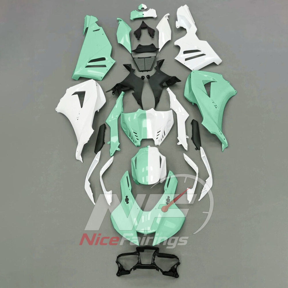 For Honda CBR1000RR-R 2024-2026 Blue Black Painted ABS Fairings with Complete Replacement Bodywork | NiceFairings - paint design NO.8 option image