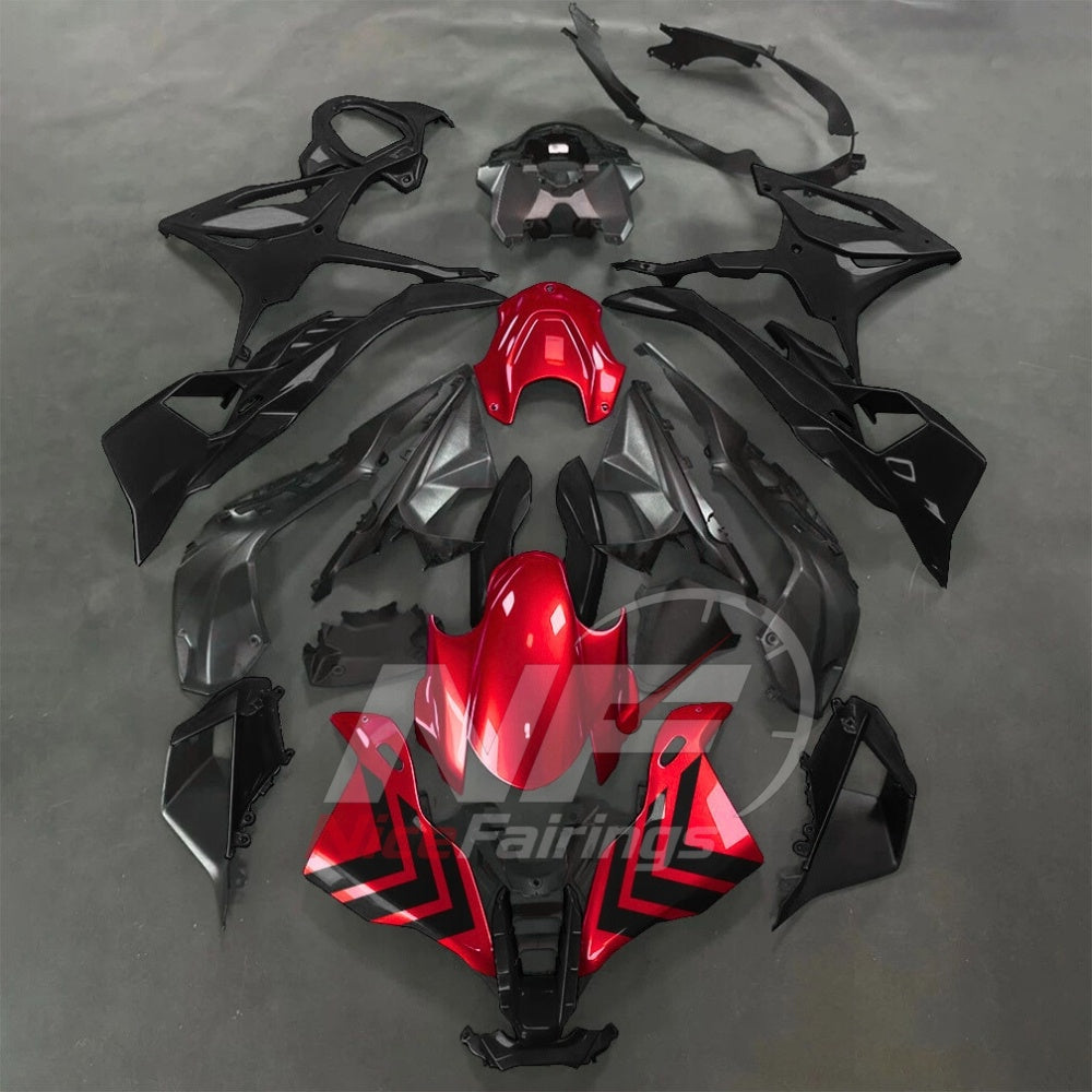 For BMW S1000RR 2025-2026 Red Black ABS Fairing Kit with Painted Bodywork and Replacement Panels | NiceFairings - main product image