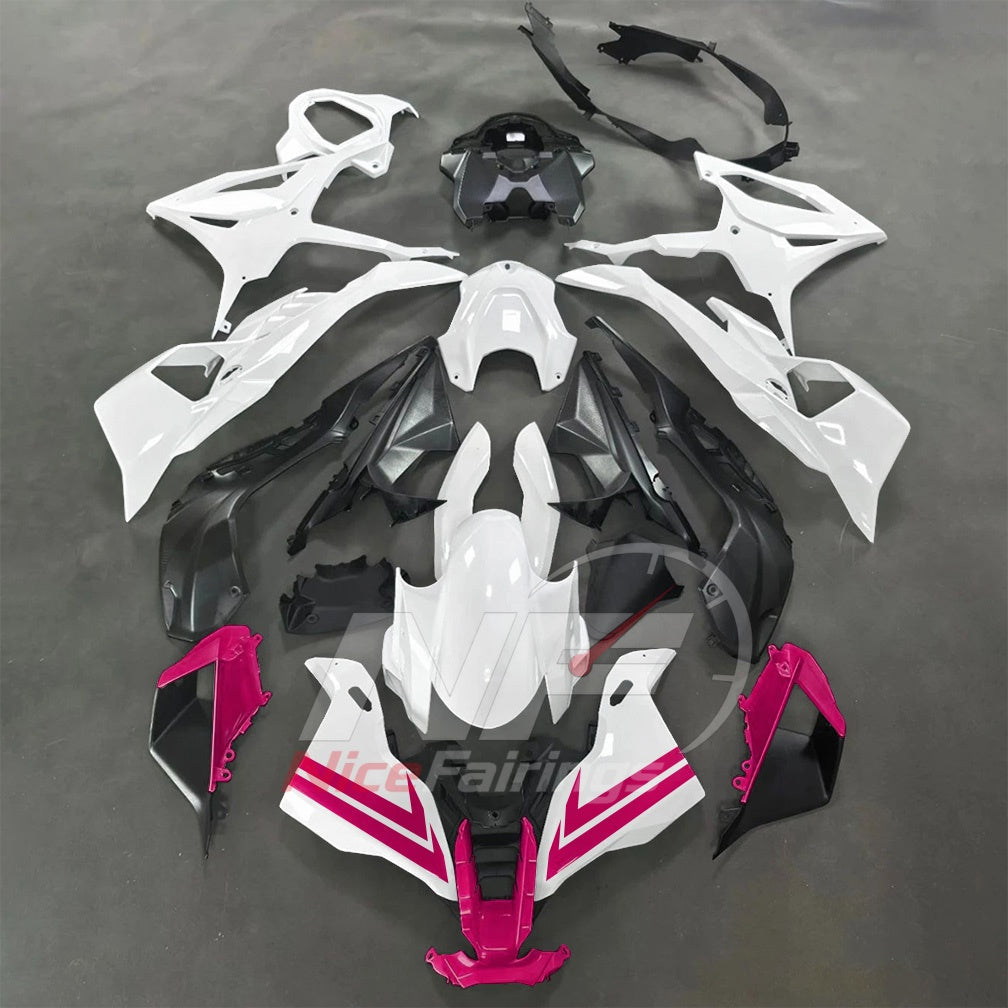 For BMW S1000RR 2025-2026 Purple Black Motorcycle Fairing Kit with Aftermarket Body Panels | NiceFairings - paint design NO.2 option image