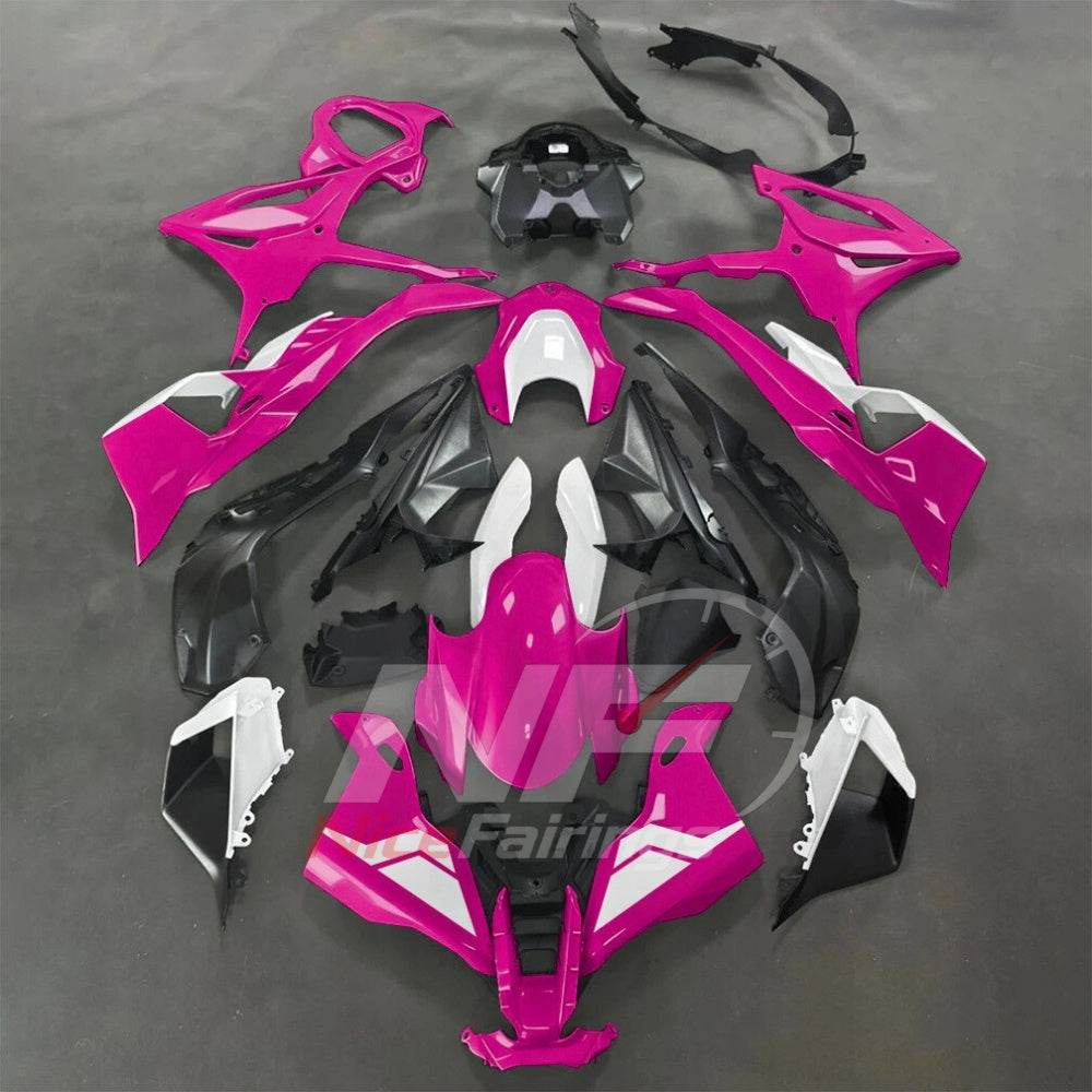 For BMW S1000RR 2025-2026 Purple Black Custom Fairings with ABS Sportbike Plastics and Full Body Kit | NiceFairings - paint design NO.6 option image