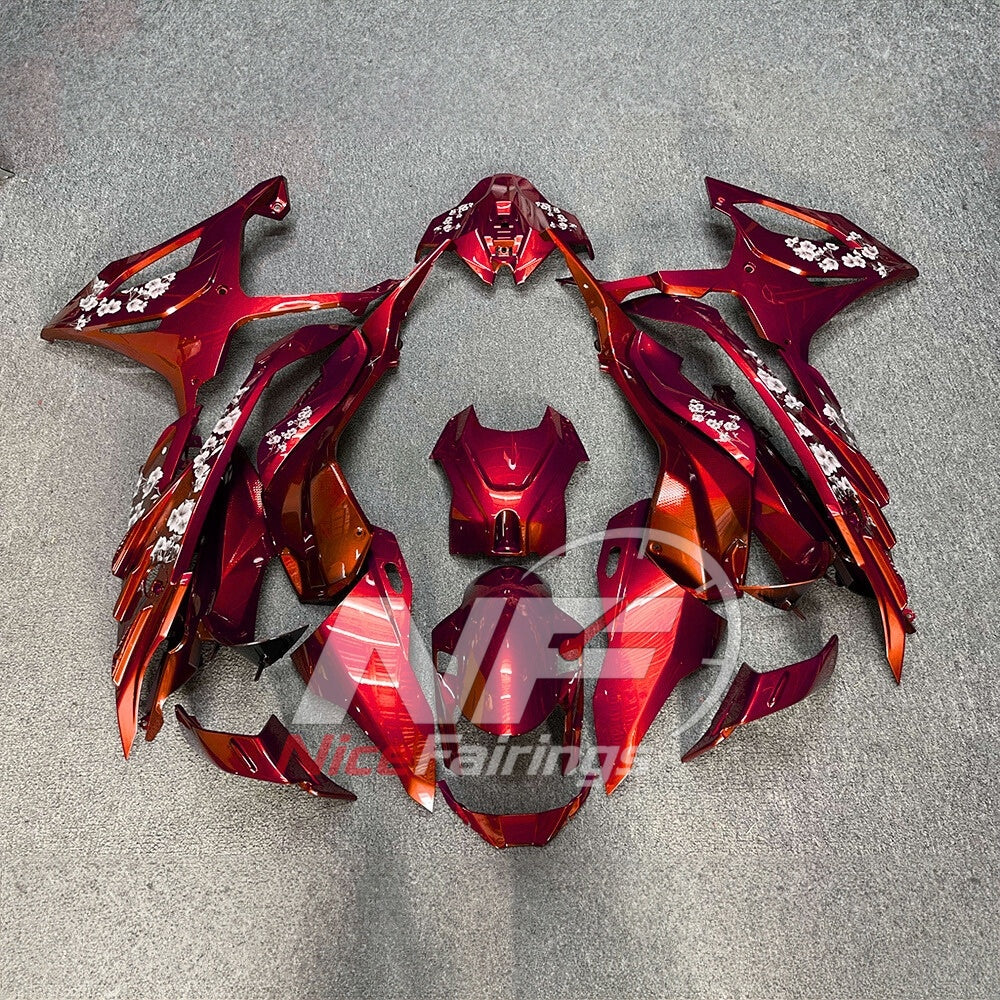 For BMW S1000RR 2023-2024 Red Black ABS Fairing Kit with Painted Bodywork and Replacement Panels | NiceFairings - main product image