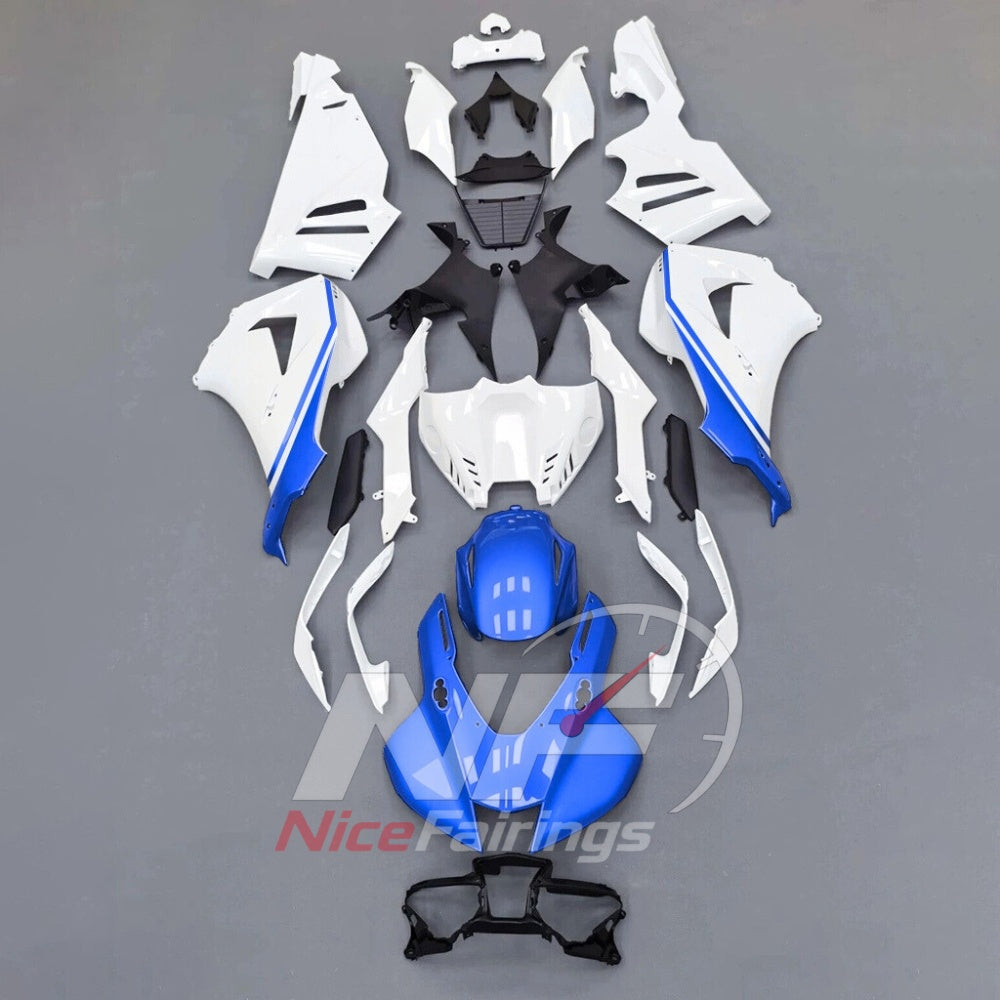 For Honda CBR1000RR-R SP 2024-2026 Yellow Black Sportbike Fairing Set with Custom Painted Plastics | NiceFairings - paint design NO.3 option image
